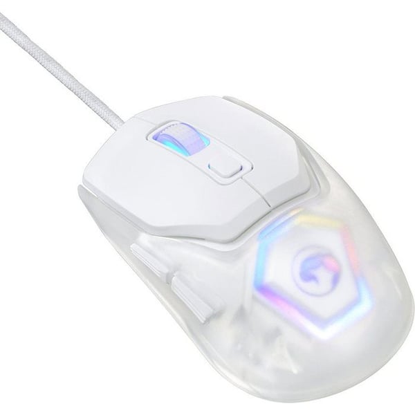 Spelmus - MARVO - Fit Lite G1 - Trådbunden - 12000 DPI - RGB-bakgrundsbelysning