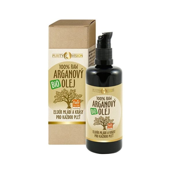Ekologisk arganolja - PURITY VISION - 100 ml - Anti-aging - Fuktgivande - Vegansk
