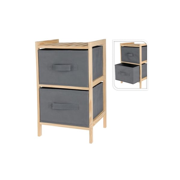 Badrumsmöbel 2 fack för förvaring 27,5x25x46cm, 784630100. Förvaringslösningar