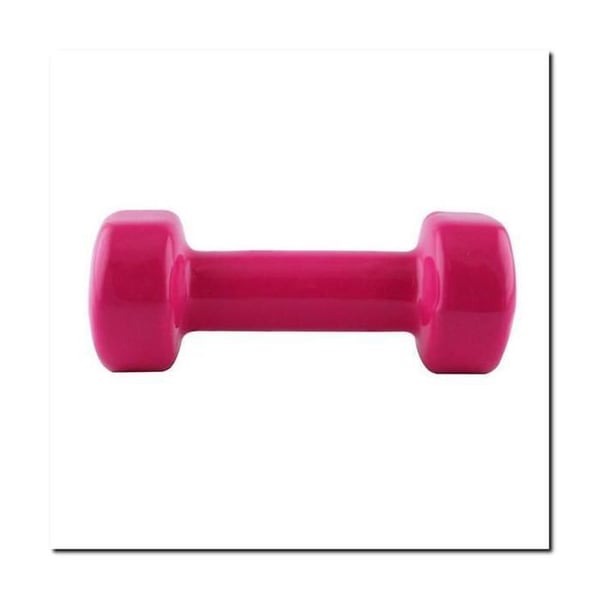 Hantel - HMS - 17023 - Vinyl - 1,5 kg - Unisex - Rosa