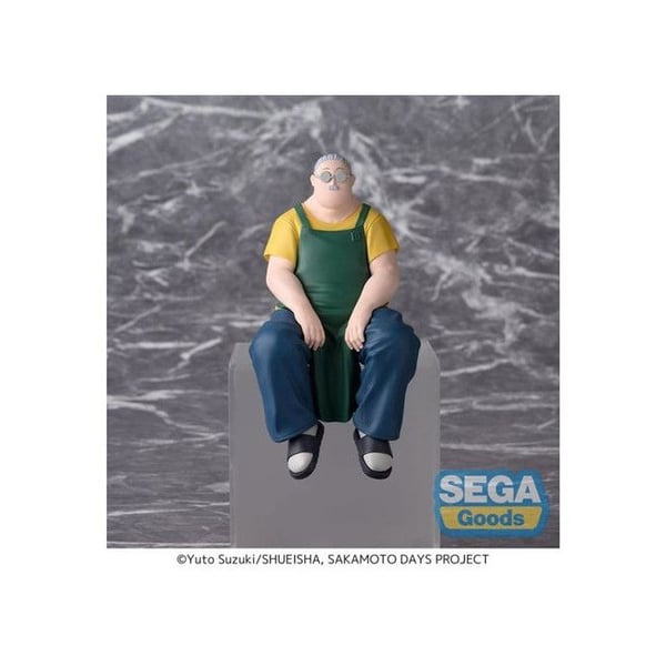 Figur Sega Sakamoto Days Statuett PVC PM Sittande Taro Sakamoto Butikschef Ver. 15 cm