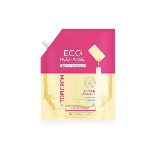 Topicrem Ultra-Hydratant Eco Recharge Duscholja 1000ml Topicrem Ultra-Hydratant Eco Recharge Duscholja 1000ml