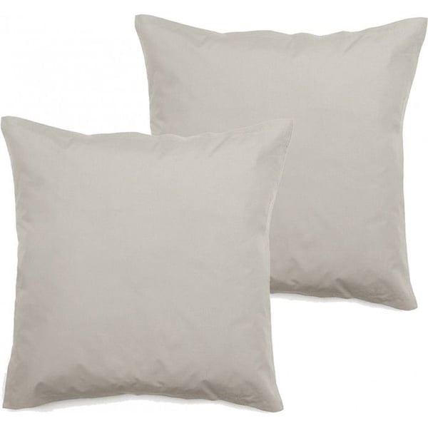 Set med 2 påslakan i 100% kammad bomull med lång fibrer 80 trådar/cm² Vent du sud - Natur - Set med 2 påslakan 65 x