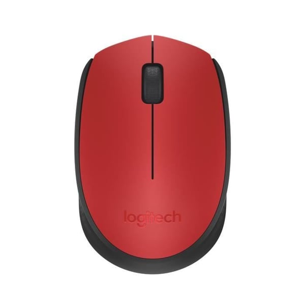 Mus - Trådlös - Logitech - M171 - Röd - Ambidexter