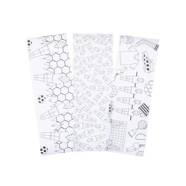 Dubbel väggmugg med papper Cup Coloring Football