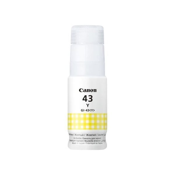 Bläckpatron - Canon - GI-43Y - 60 ml - Gul - Original