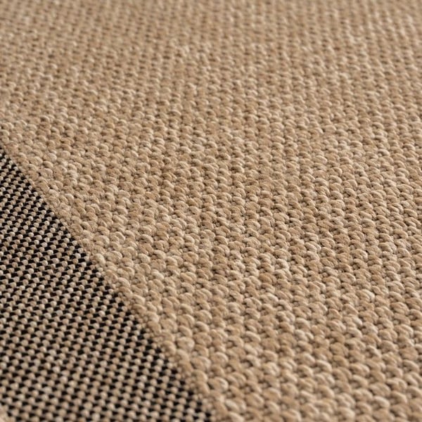 Ayyildiz Utomhusmatta Terrass Beige 200 x 290 cm Inomhus Utomhus Vävd Maskin 5 mm Naturlig Juteutseende för Vardagsrum