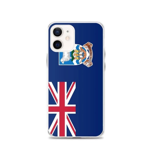Mobilskydd - PIXELFORMA - iPhone 12 - Falklandsöarnas flagga - Flexibel - Stötsäker