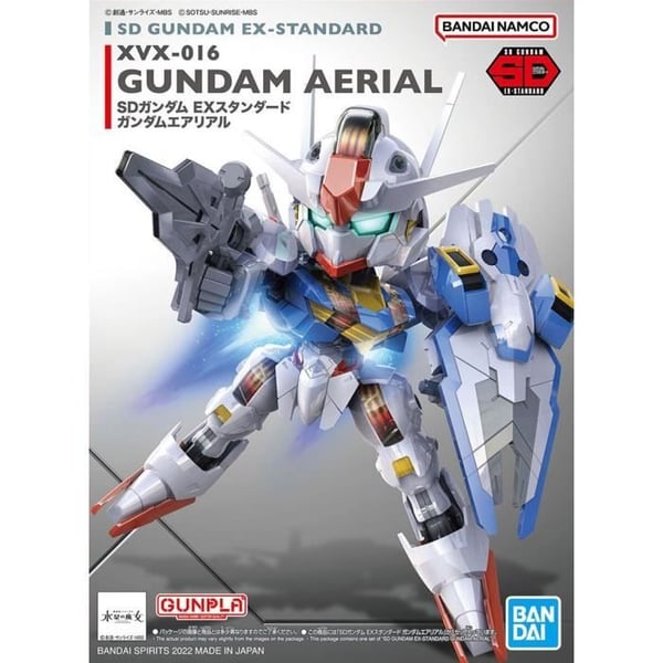 Modellkit - BANDAI - Gundam Aerial - Plast - Vit - 14 år och uppåt