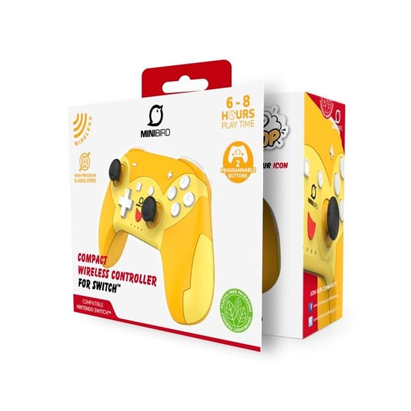 PopTop Minibird Trådlös Kontroller Pika kompatibel med Nintendo Switch - Switch Lite - Switch OLED