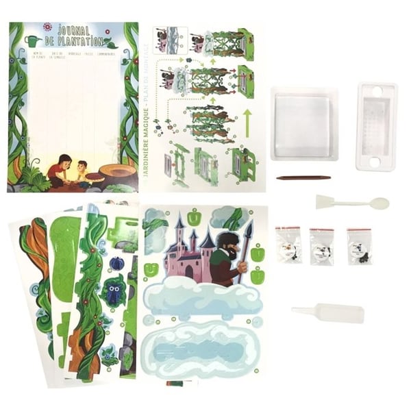 Kreativkit - Min magiska trädgård - Barn - Mini trädgård - Från 6 år - Kreativa aktiviteter
