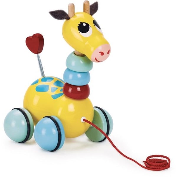 Draleksak - VILAC - Flip Flap giraffen - Svart - Barn - Inomhus