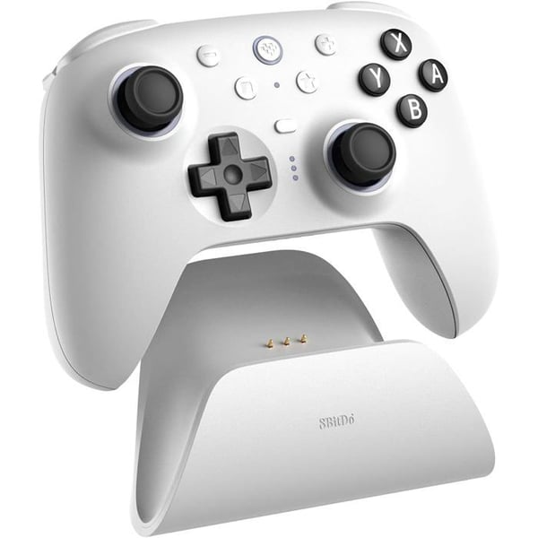 8BitDo Ultimate 2 Bluetooth - Switch 1 & 2 / PC Windows - Vit utgåvan