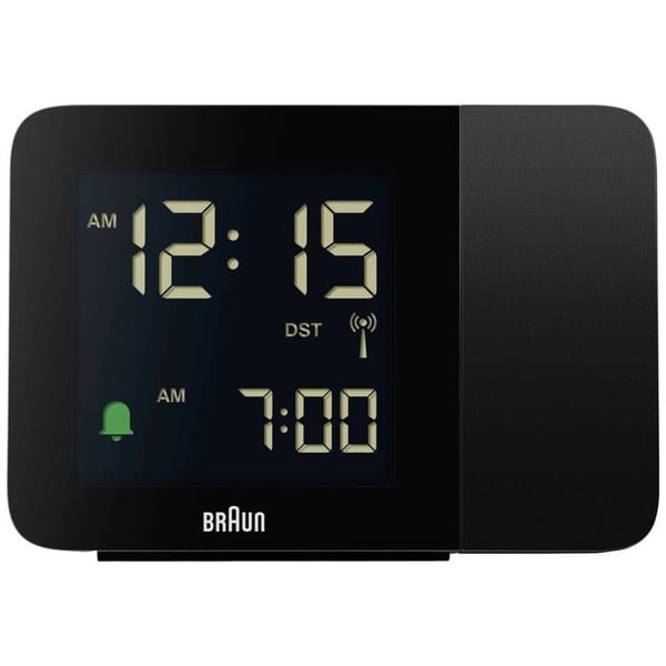 Braun BC15B-DCF radiostyrd väckarklocka svart