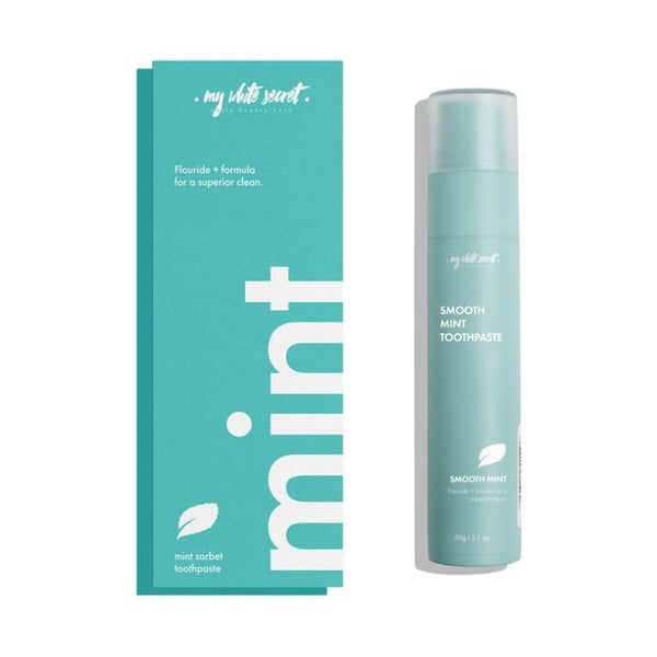 Tandkräm - MIN VITA_HEMLIGHET - Söt Mint - 60 ml - Utan parabener - Fluor+