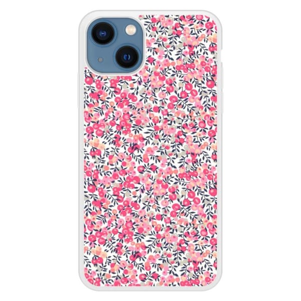 Siliconeförstärkt skal med tryck kompatibelt med Apple iPhone 13 Liberty Wiltshire Rose
