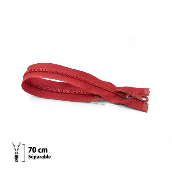 Dragkedja Z54 - formgjuten 6mm delbar - 70 cm - 7154850070