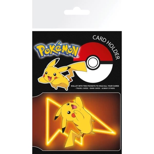 Korthållare - GB EYE - Pikachu Neon - Gul - Unisex - Barn