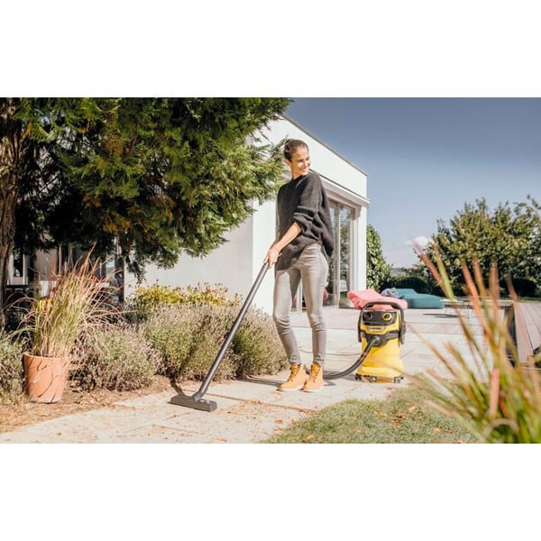 Karcher WD 5 V-25/5/22 - Veden- ja pölynimuri - Teho 1100W - Kapasiteetti 25L - Muovinen säiliö - 5m letku - Suodattimen puhdistus