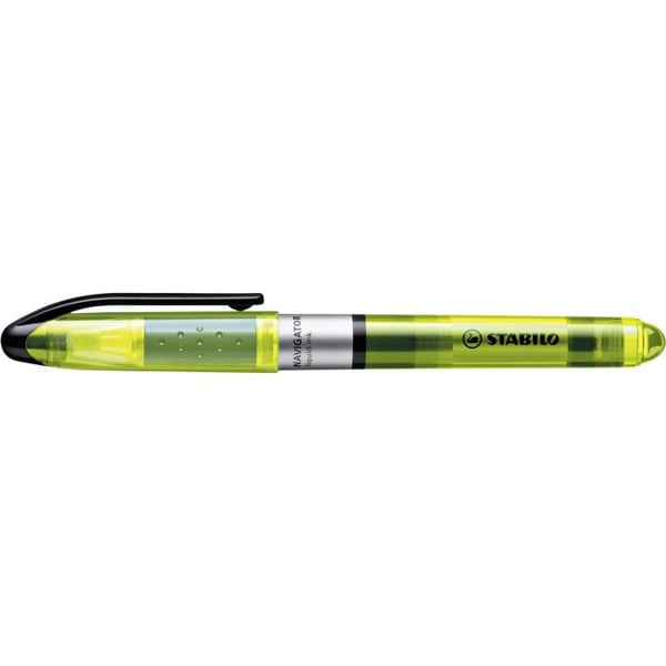 Markerpenna set - STABILO - Navigator - 4-pack - LUMINATOR-teknologi - Linje 1 till 4 mm - Vattenbaserat bläck