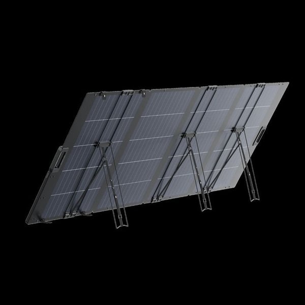 Bärbar solpanel - ECOFLOW - 400 W - Effektivitet upp till 25 % - 39,3 V - IP68 tätning - XT60-kontakt