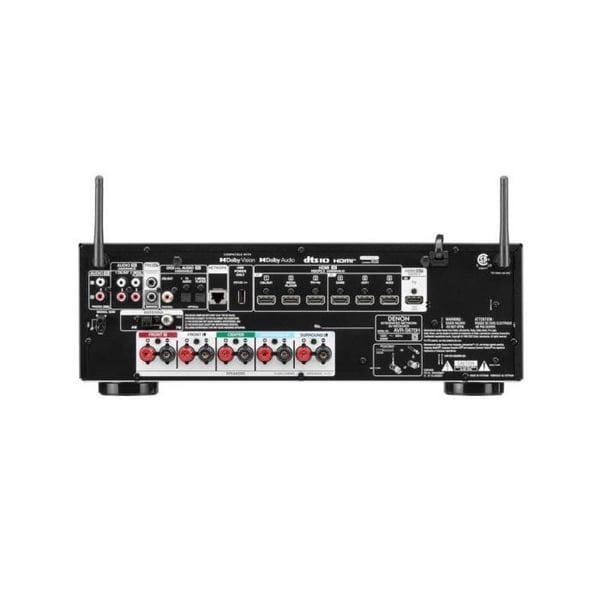 AV-mottagare - DENON - AVR-S670H - 5.2ch - 140W - 8K