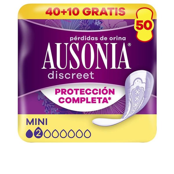 Hygienservetter Inkontinensservetter AUSONIA DISCREET mini 50 enheter