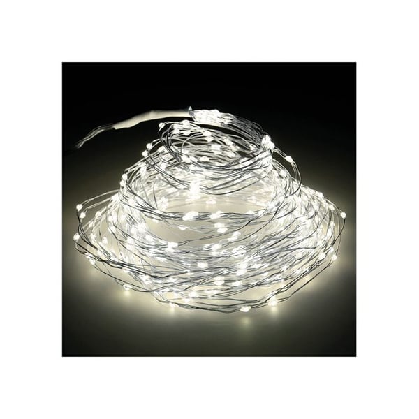 Micro LED Slinga För Utomhus. Varm vit ljus, För Träd På 180cm 6,8m (längd)