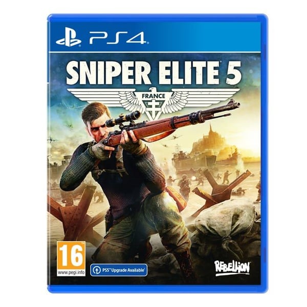 PS4-spel - Fireshine Games - Sniper Elite 5 - Action - Multiplayer - Standardutgåvan
