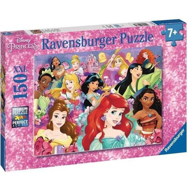 Disney Princesses Puzzle 150 bitar XXL Ravensburger - Dreams come true - Barn från 7 år och uppåt
