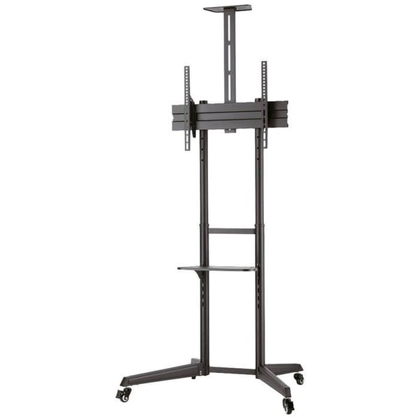Neomounts FL50-550BL1 Stativ för TV, lutbar, höjdjusterbar 94,0 cm (37) - 177,8 cm (70), lutbar.