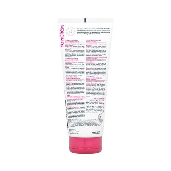Gommage - Topicrem - Mjukhet för Ansikte & Kropp - 200ml - Hypoallergenisk - Känslig Hy