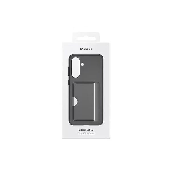 Coque og etui til Samsung mobiltelefon med kortlomme Galaxy A56 5G Sort