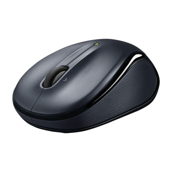Trådlös mus - LOGITECH - M325s - Ergonomisk - 1000 DPI - Mörkgrå