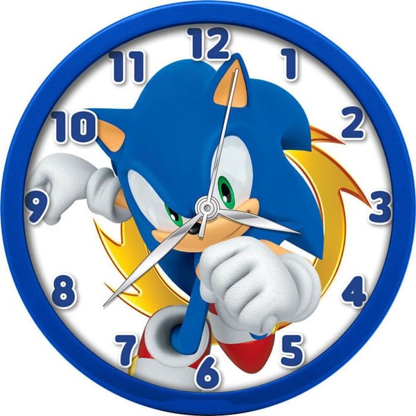 Klocka - Sega - Sonic The Hedgehog - Blå - Syntet - Unisex