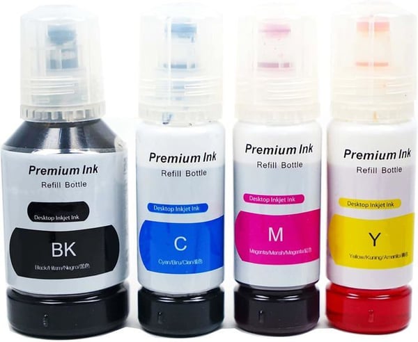 102 104 Bläckkompatibel med Epson 102 eller 104 Bläckpatroner Multipack, för EcoTank ET-2700 ET-2710 ET-2720 ET-2750 ET-3700