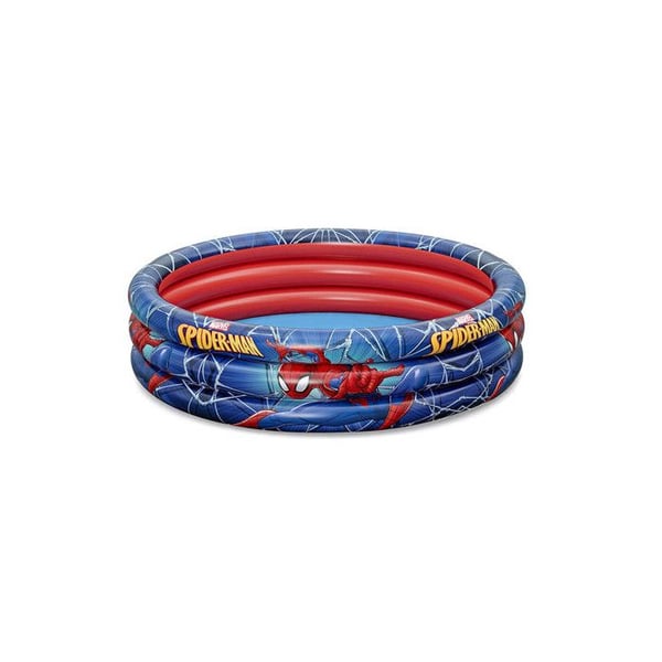 Bestway Spiderman uppblåsbar plaskdamm för barn 122 x 30 cm