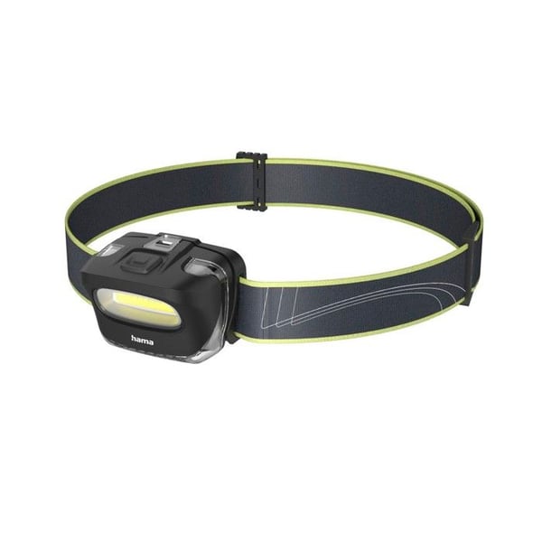 Lpe front. LED "HL110", batterier, COB, lpe front. pr jogg., sport, 2 mdes