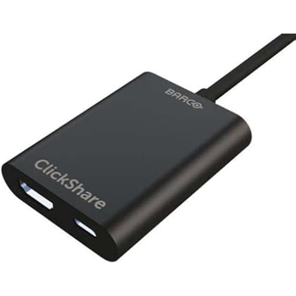HDMI till USB-C-konverterare - BARCO - ClickShare - Snabb installation - Kompatibel med ClickShare - Svart