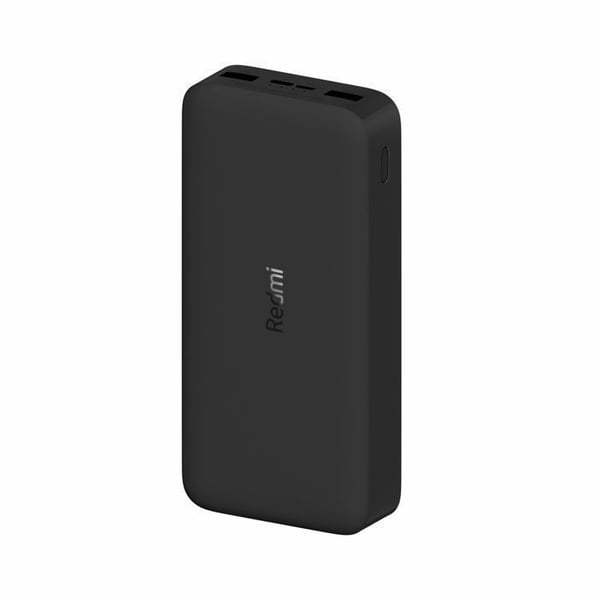 XIAOMI - Redmi Fast Charge bærbart batteri - 20000 mAh - Sort