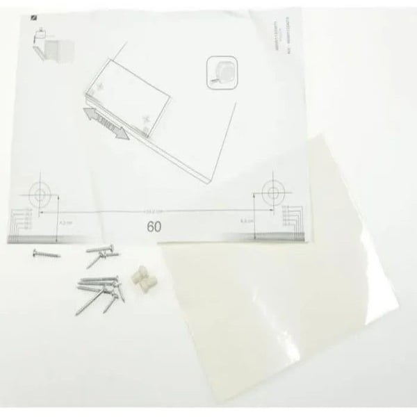 Dörrfrontfäste för WHIRPOOL diskmaskin 488000543155