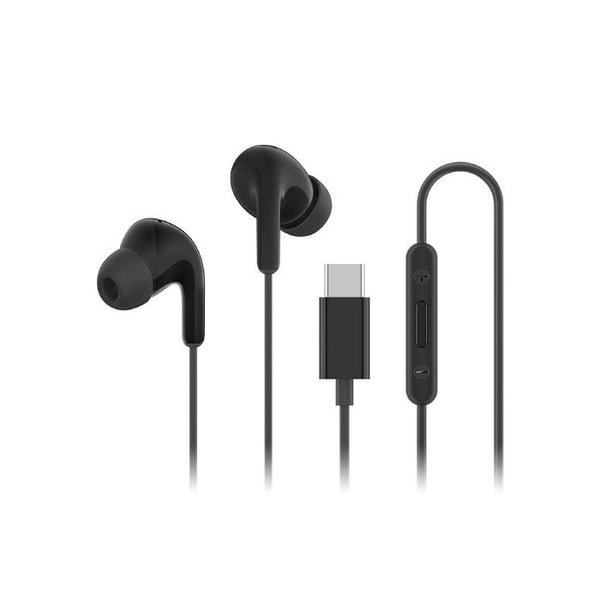 Kit fotgängare Hörlurar med sladd Xiaomi Mi Earphones Typ C Svart
