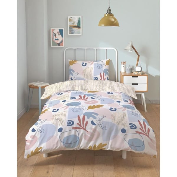 "Anisa" påslakanset alla storlekar 100% bomull / 57 trådar/cm² - Påslakanset 140 x 200 cm + 1 örngott 63 x 63 cm