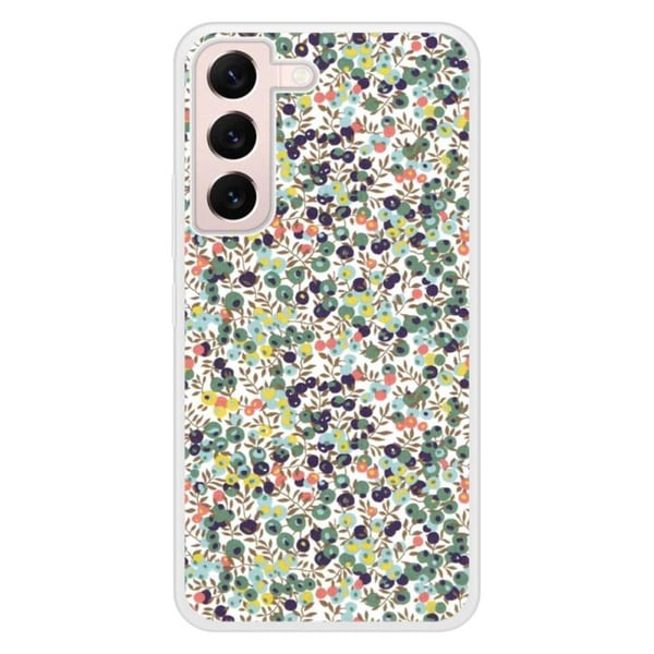 Siliconfodral med förstärkt tryck kompatibel med Samsung Galaxy S22 Liberty Wiltshire Grön