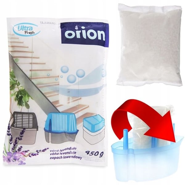 Återfuktningsabsorberare - Orion - Ultra Fresh Lavendel 450g - Anti fukt - Långvarig doft