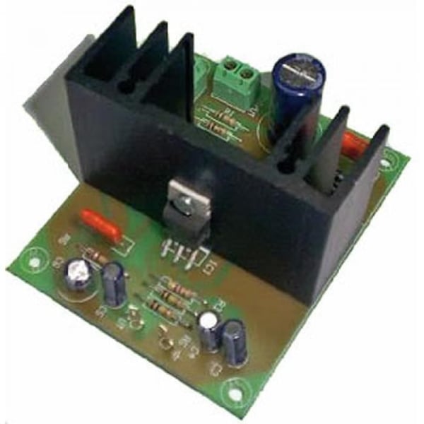 Modulförstärkare mono 15W - CEBEK - E-4 - Strömförsörjning 24V - Effekt 15W RMS - Frekvenser 30-18.000Hz