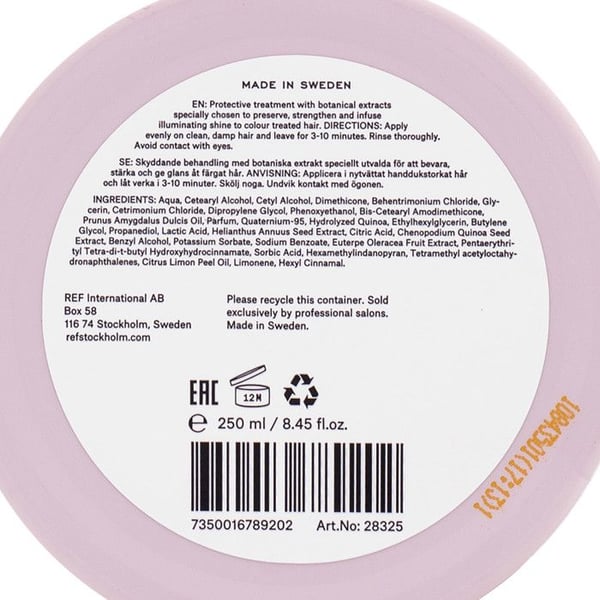 Ref Stockholm Illuminate Color Masque 250ml - mask färgskydd