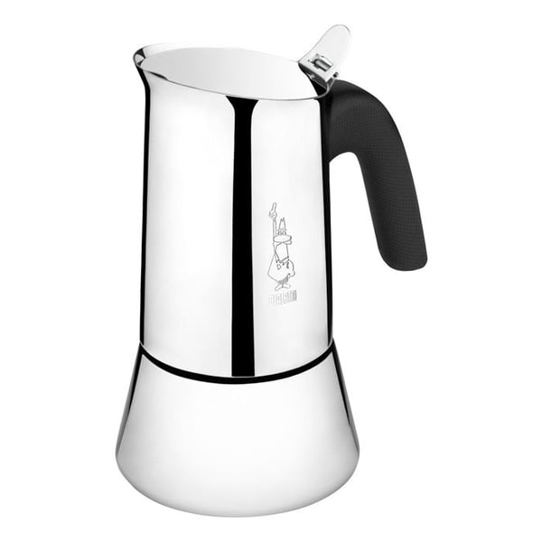 Moka-kande - Bialetti - New Venus - Rustfrit stål 18/10 - 2 Tasse - Sølv