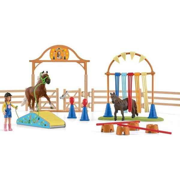 Agilityträning för SCHLEICH Ponny - För barn - Farm World - 42481