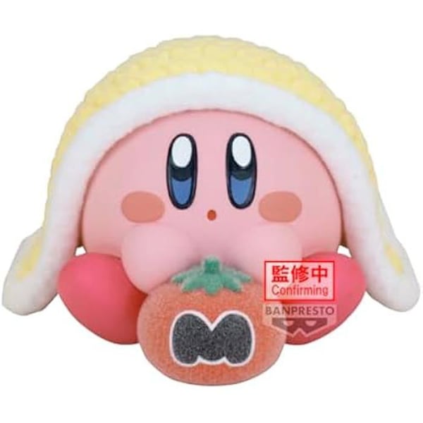 Samlarfigur - BANPRESTO - Kirby Fluffy Puffy - 4 cm - Flerfärgad - PVC